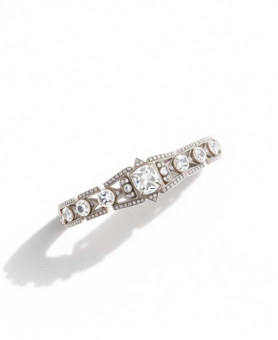 Art Deco Line Bracelet